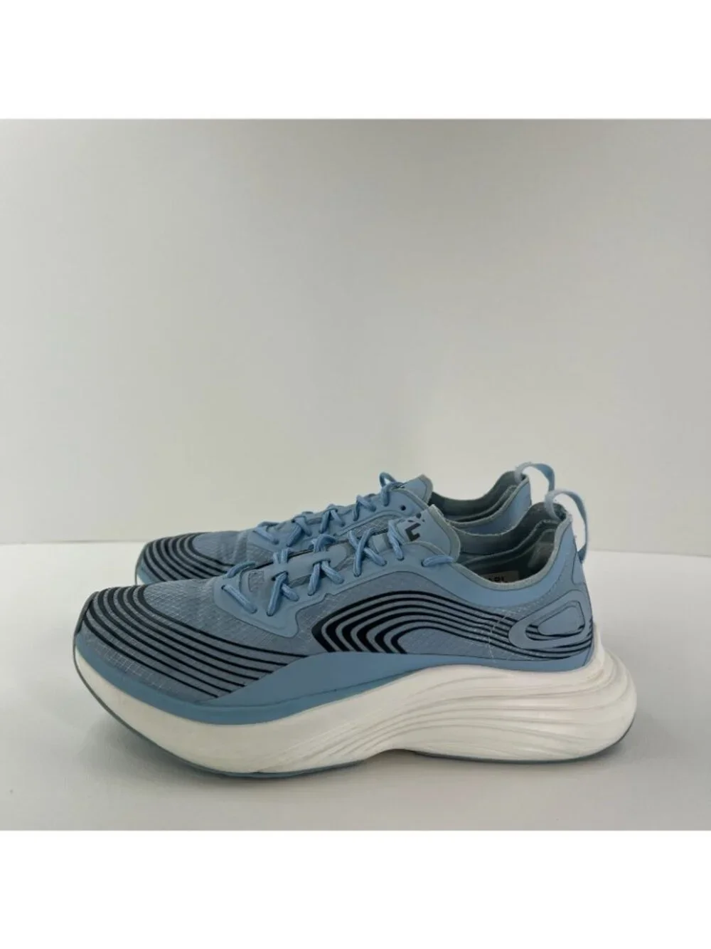 APL TechLoom Streamline Running Shoes Womens 9 Low Top Sneakers 0821XC Ice Blue